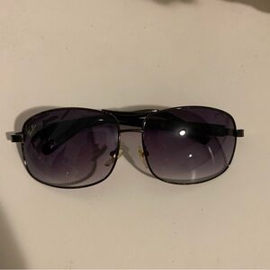Ray-Ban‎ Black Sports Navigator Sunglasses In Purple